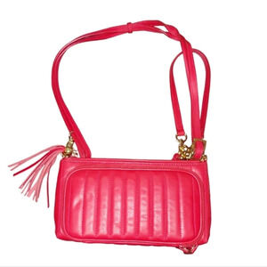 Levenger Quilted Leather Clutch Wallet